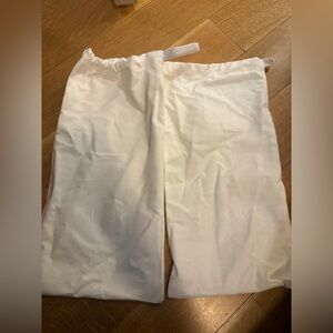 Gucci Cream Drawstring Dust Bags (Pair)